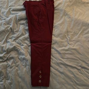 Ankle pants. Great for the office. Used but like new condition. Machine washable